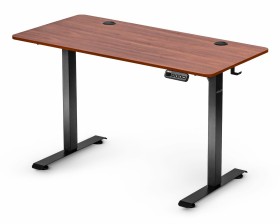 Biurko elektryczne z regulacją wysokości Hell's Chair Canyon Walnut 120x60 cm