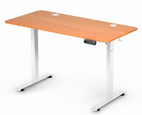 Biurko elektryczne z regulacją wysokości Hell's Chair Oak White 140x70 cm  