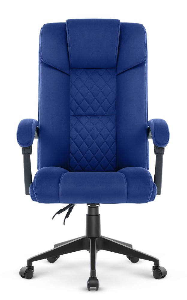 Fotel biurowy HAXX 5000 Granatowy Navy Welur