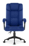 Fotel biurowy HAXX 5000 Granatowy Navy Welur