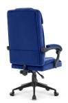 Fotel biurowy HAXX 5000 Granatowy Navy Welur