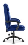 Fotel biurowy HAXX 5000 Granatowy Navy Welur