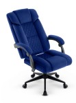 Fotel biurowy HAXX 5000 Granatowy Navy Welur