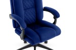 Fotel biurowy HAXX 5000 Granatowy Navy Welur