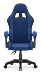 Fotel gamingowy HAXX 5001 Granatowy Navy Tkanina Zamszowa
