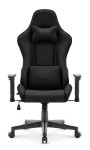 Fotel gamingowy HAXX 5005 Czarny Zamsz