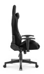 Fotel gamingowy HAXX 5005 Czarny Zamsz