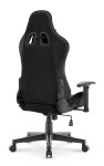 Fotel gamingowy HAXX 5005 Czarny Zamsz